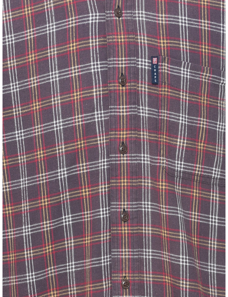 Chaps Checked Shirt - M