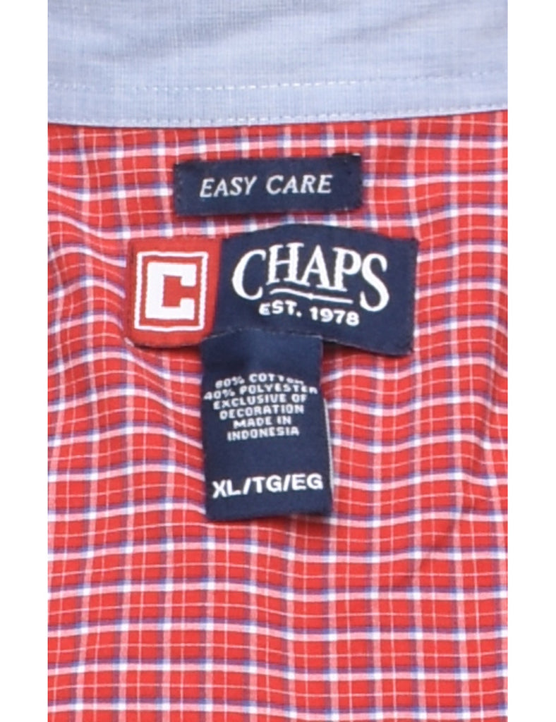 Chaps Checked Shirt - XL