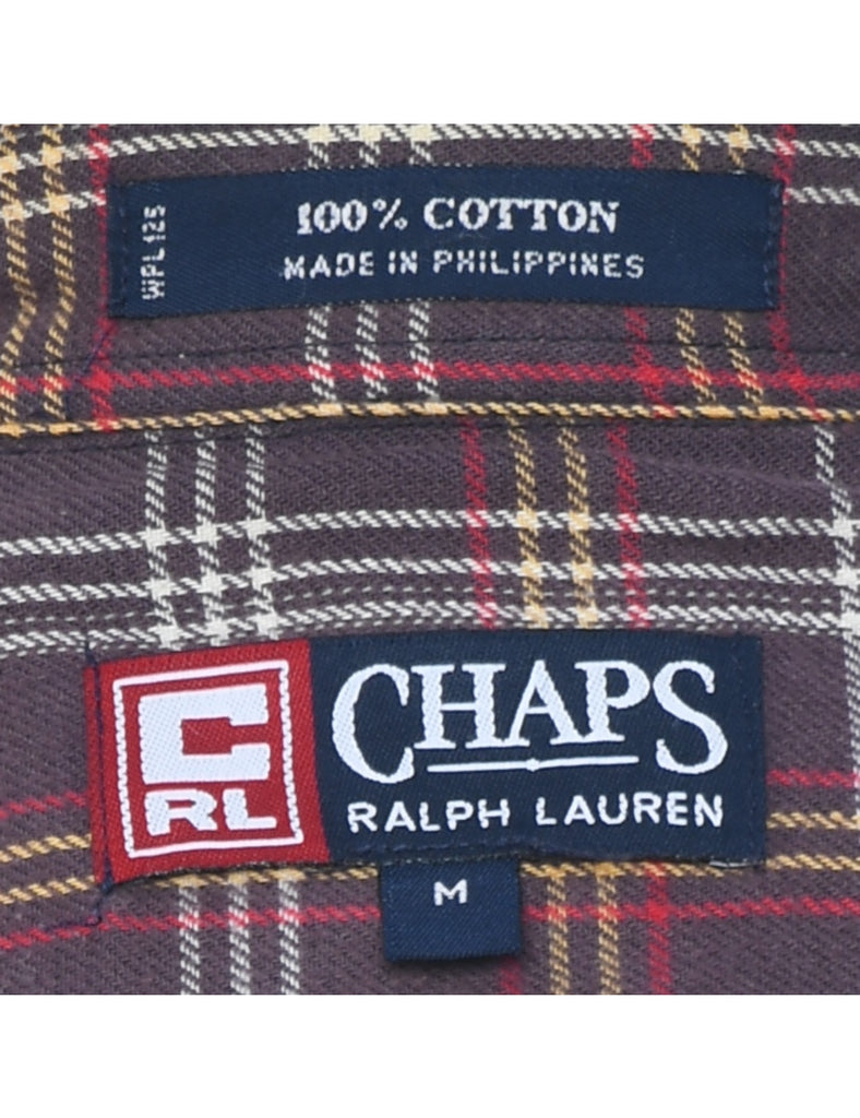 Chaps Checked Shirt - M