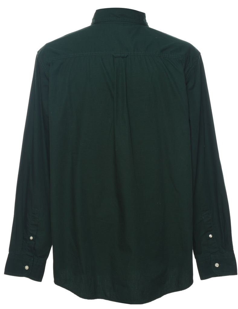 Chaps Dark Green Shirt - L