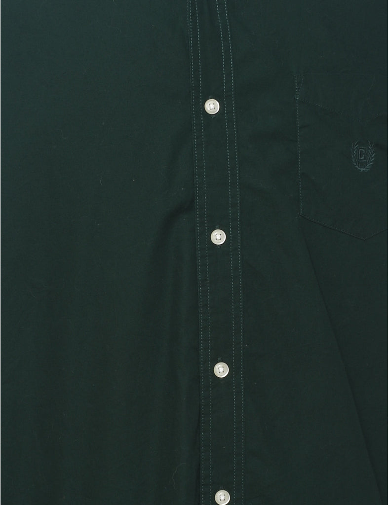 Chaps Dark Green Shirt - L