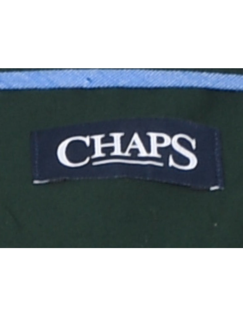 Chaps Dark Green Shirt - L