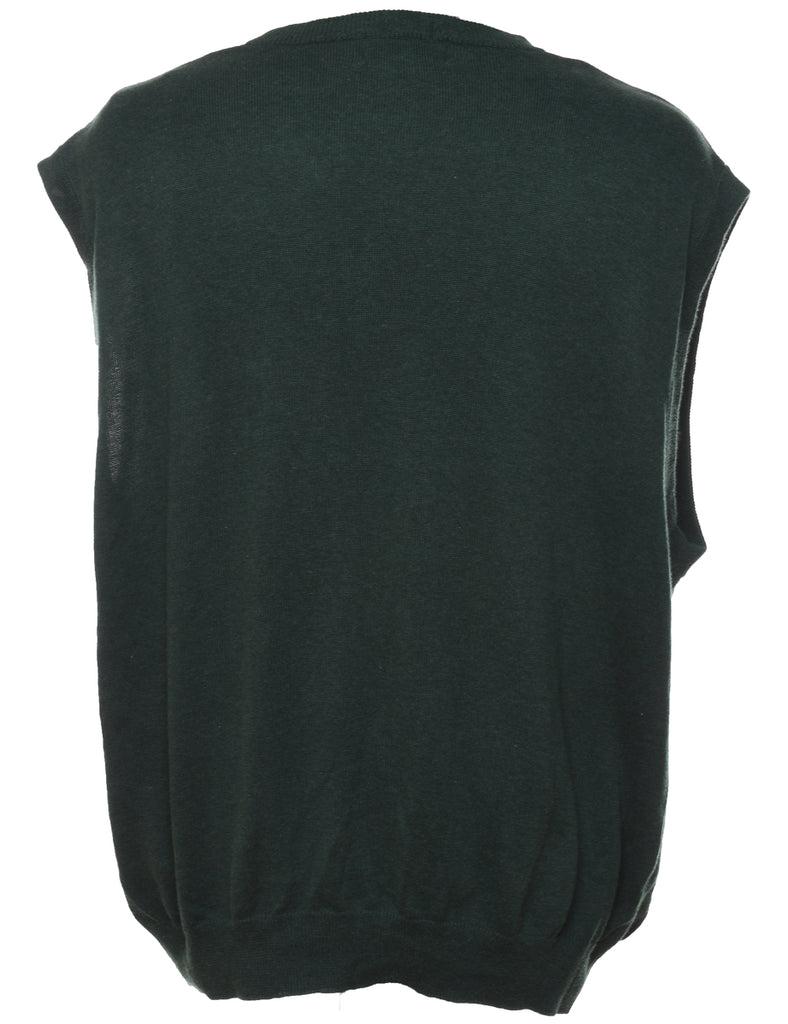 Chaps Dark Green Vest - XXL