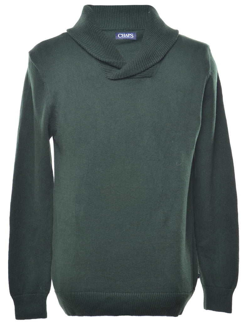 Chaps Green Jumper - S