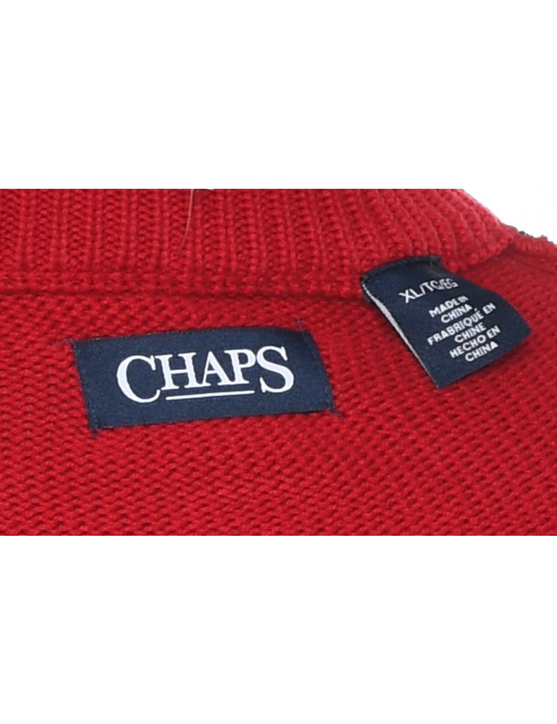 Chaps Nordic Polo Neck Jumper - XL