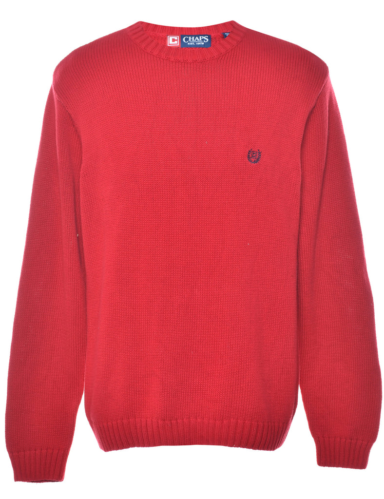 Chaps Red Jumper - L