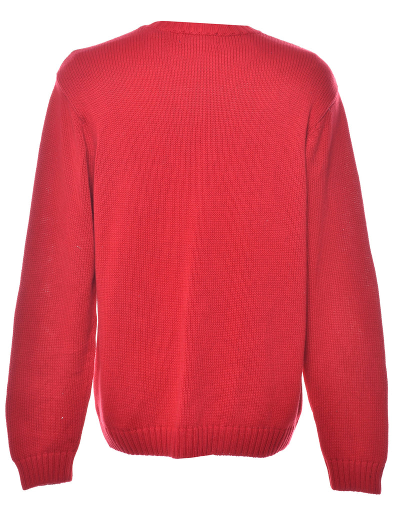 Chaps Red Jumper - L