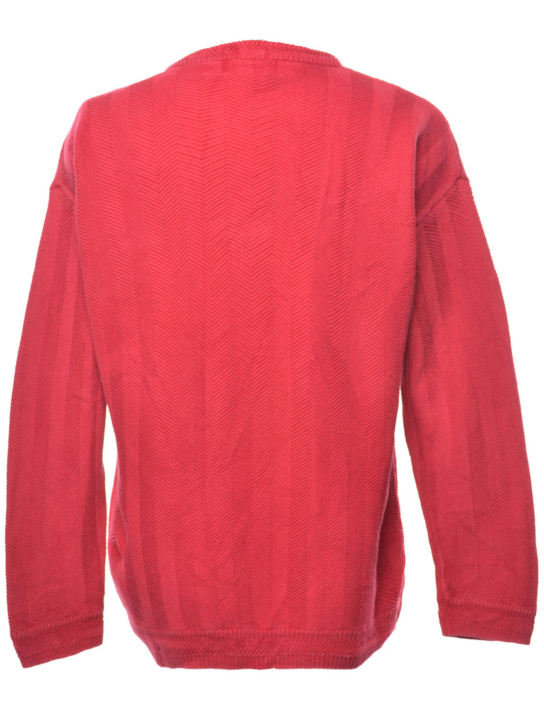 Chaps Red Jumper - M