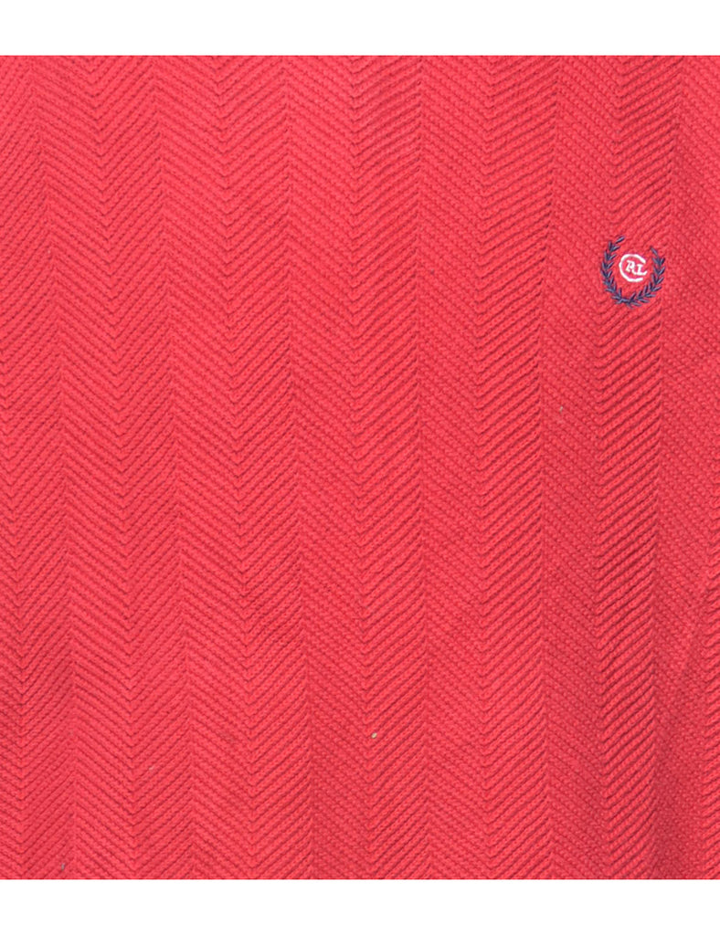 Chaps Red Jumper - M