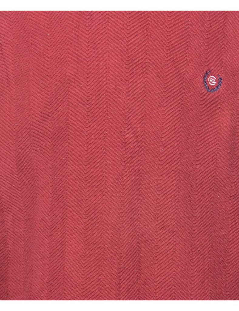 Chaps Red Jumper - M