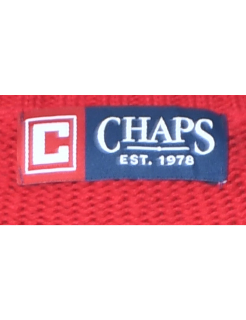 Chaps Red Jumper - L