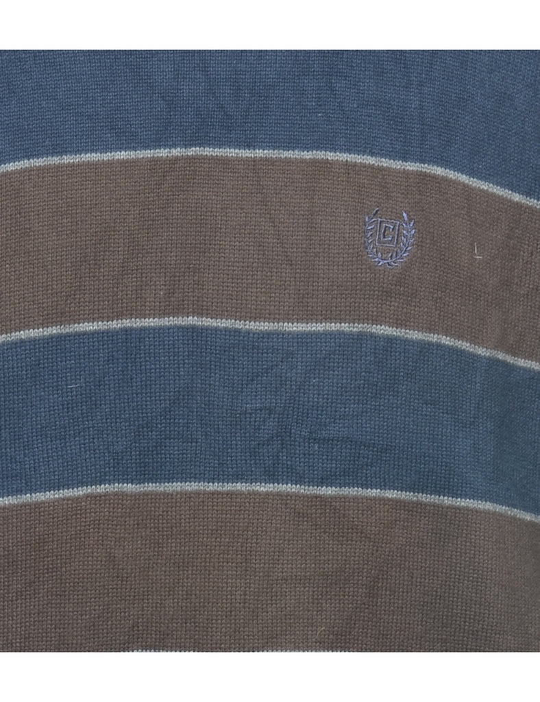Chaps Striped Jumper - L