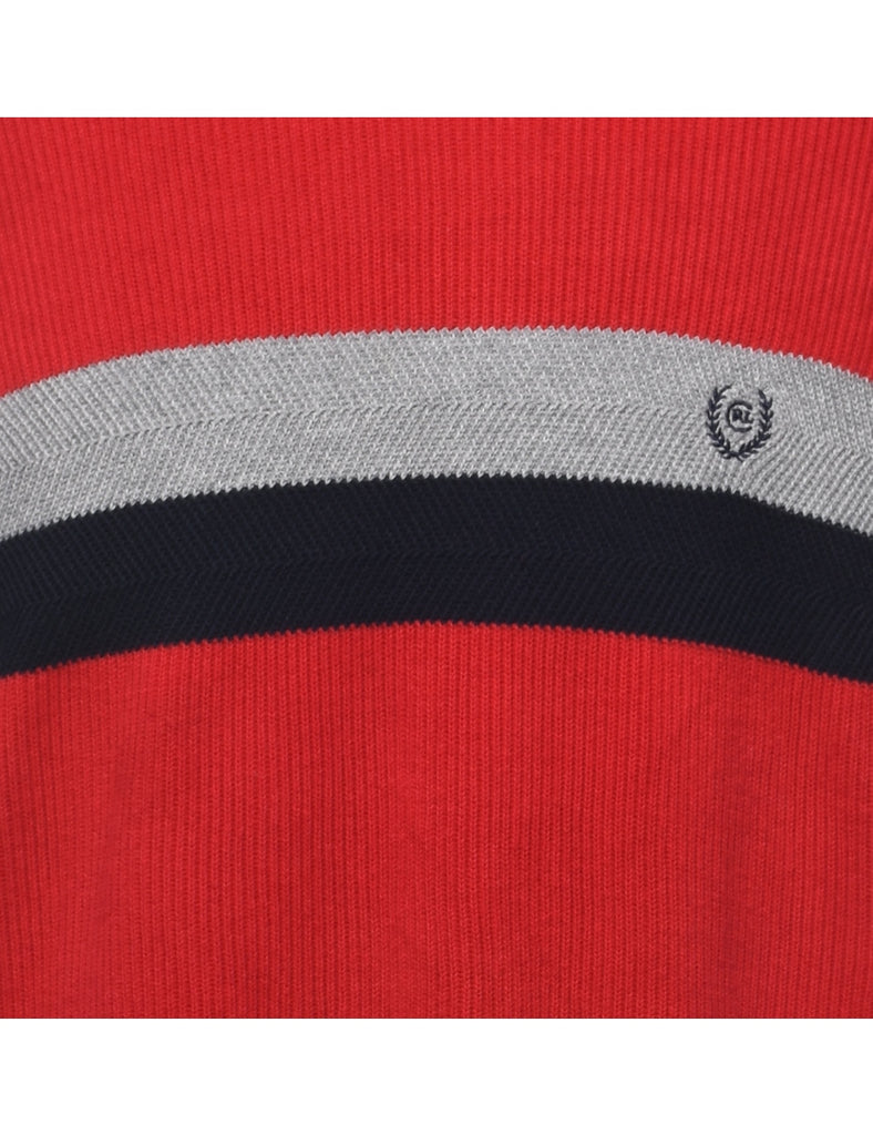 Chaps Striped Jumper - L