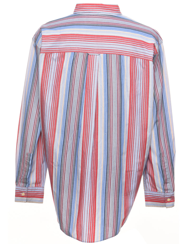 Chaps Striped Multi-Colour Shirt - XL