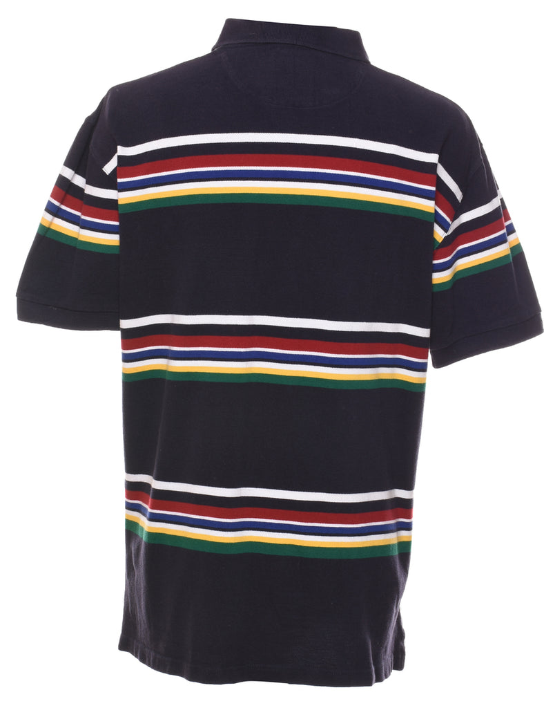 Chaps Striped Multi-Colour Shirt - L