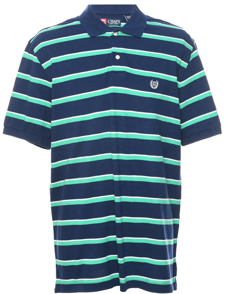 Chaps Striped Polo Shirt - L