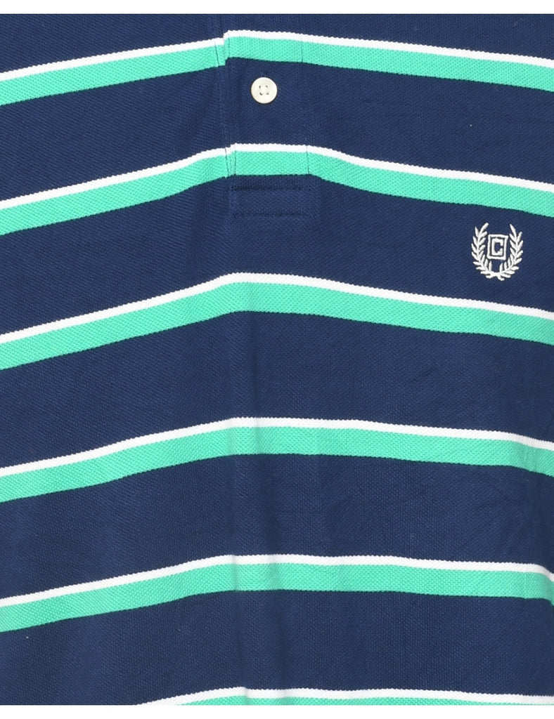 Chaps Striped Polo Shirt - L