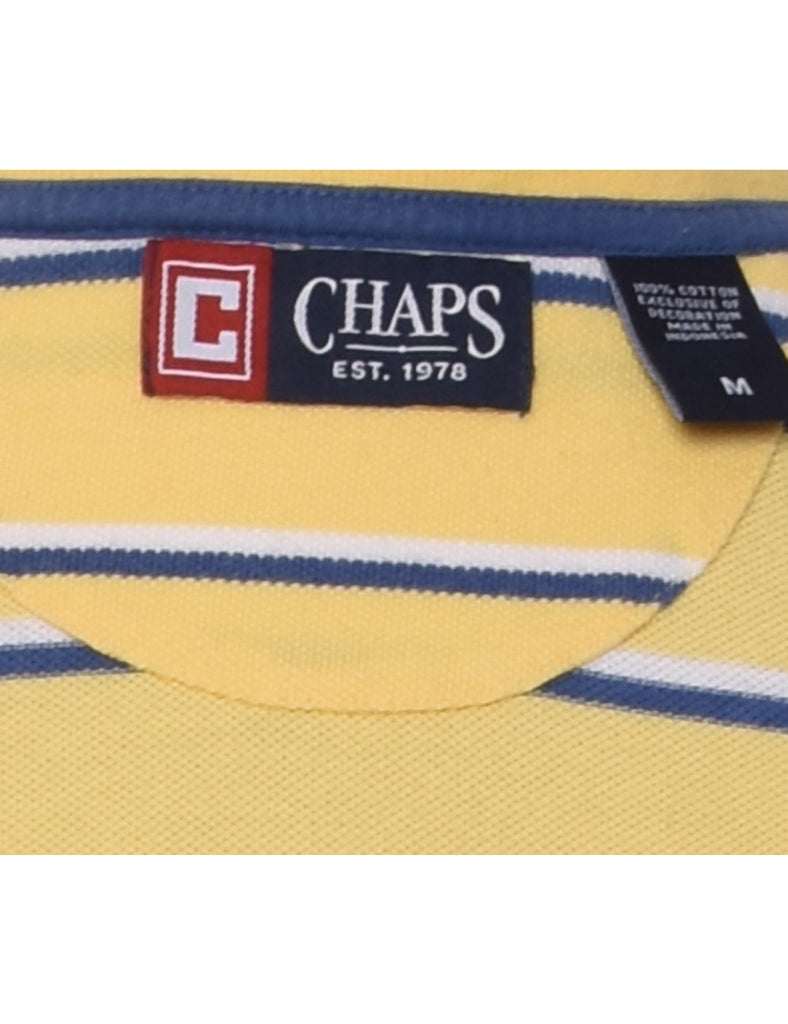 Chaps Striped Polo Shirt - M