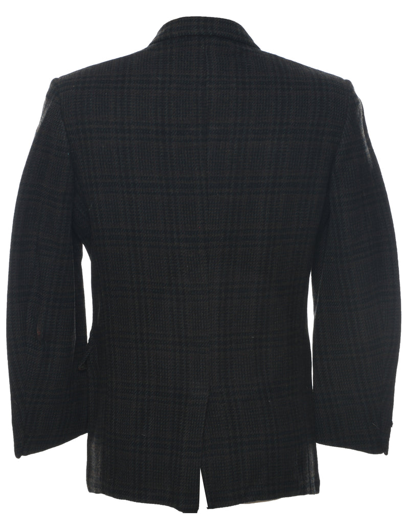 Checked Blazer - M