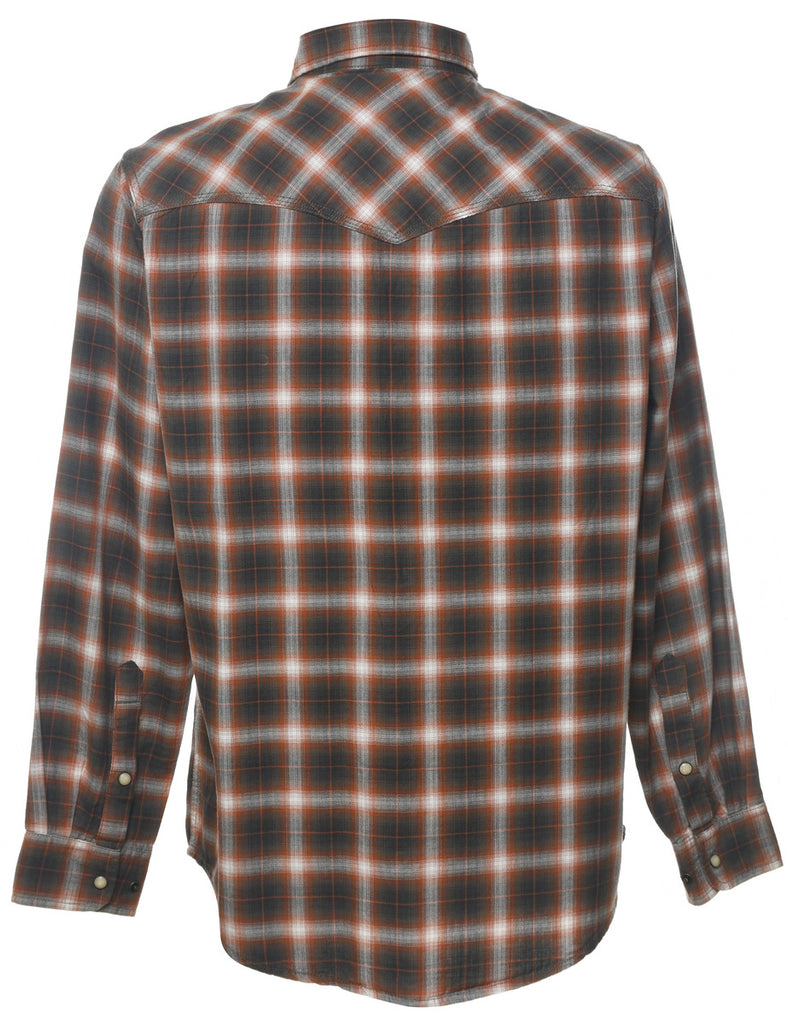 Checked Checked Shirt - M