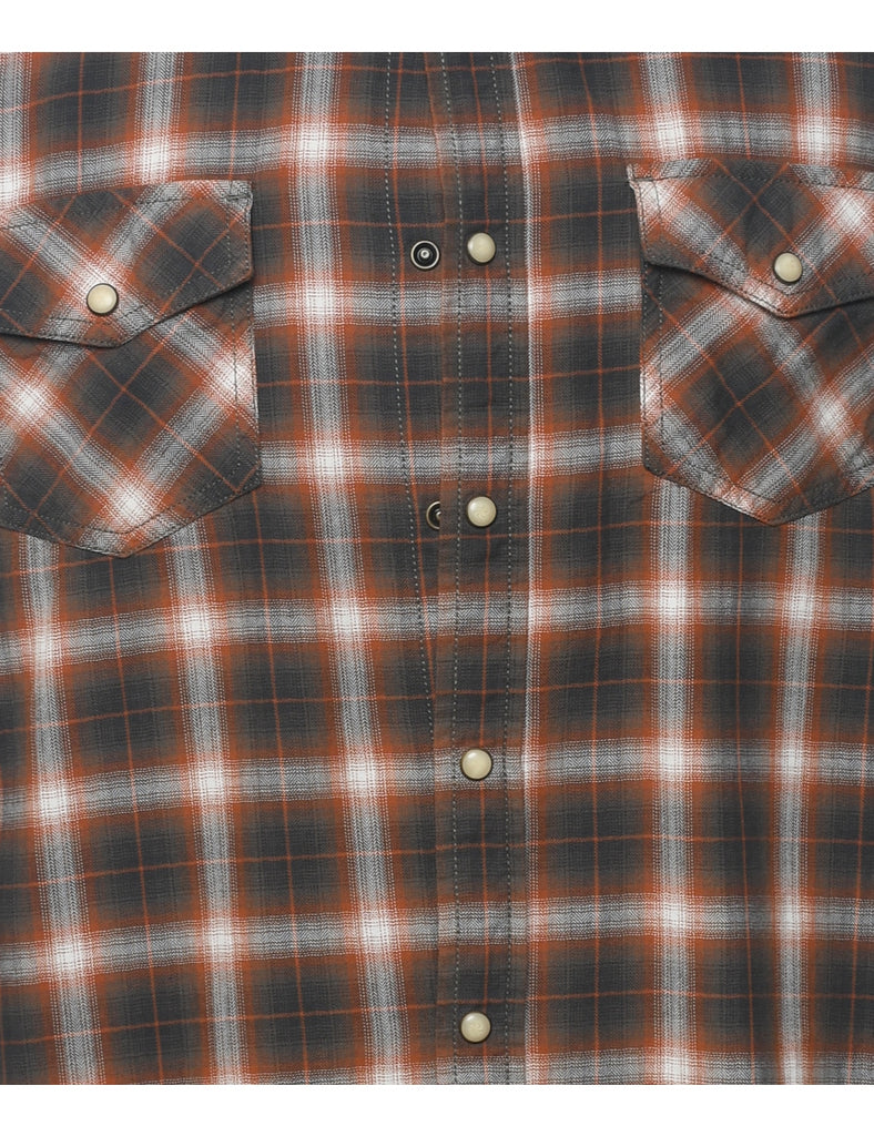 Checked Checked Shirt - M
