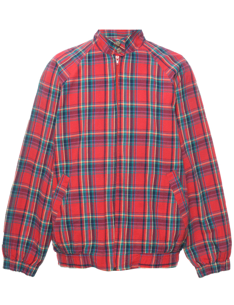 Checked Jacket - S