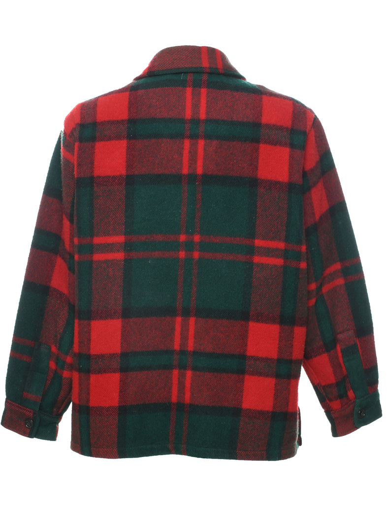 Checked Jacket - L