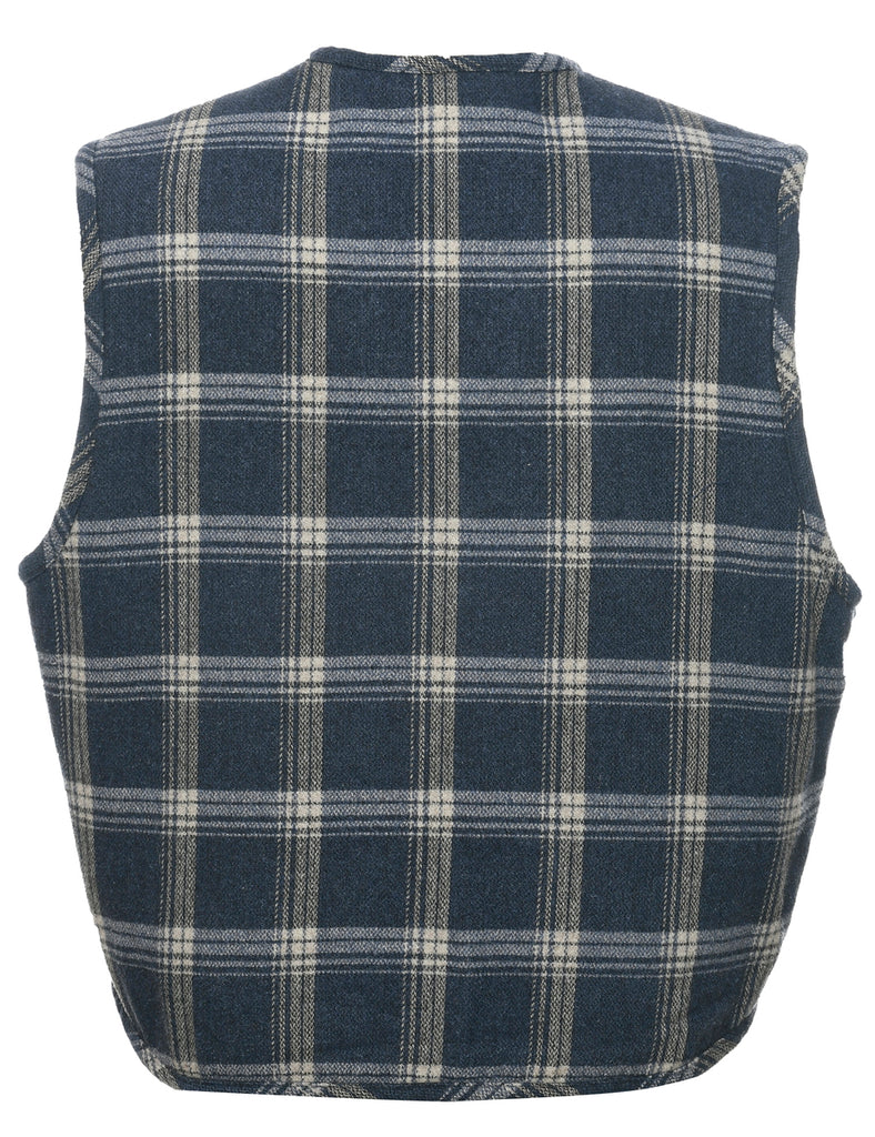 Checked Waistcoat - XL