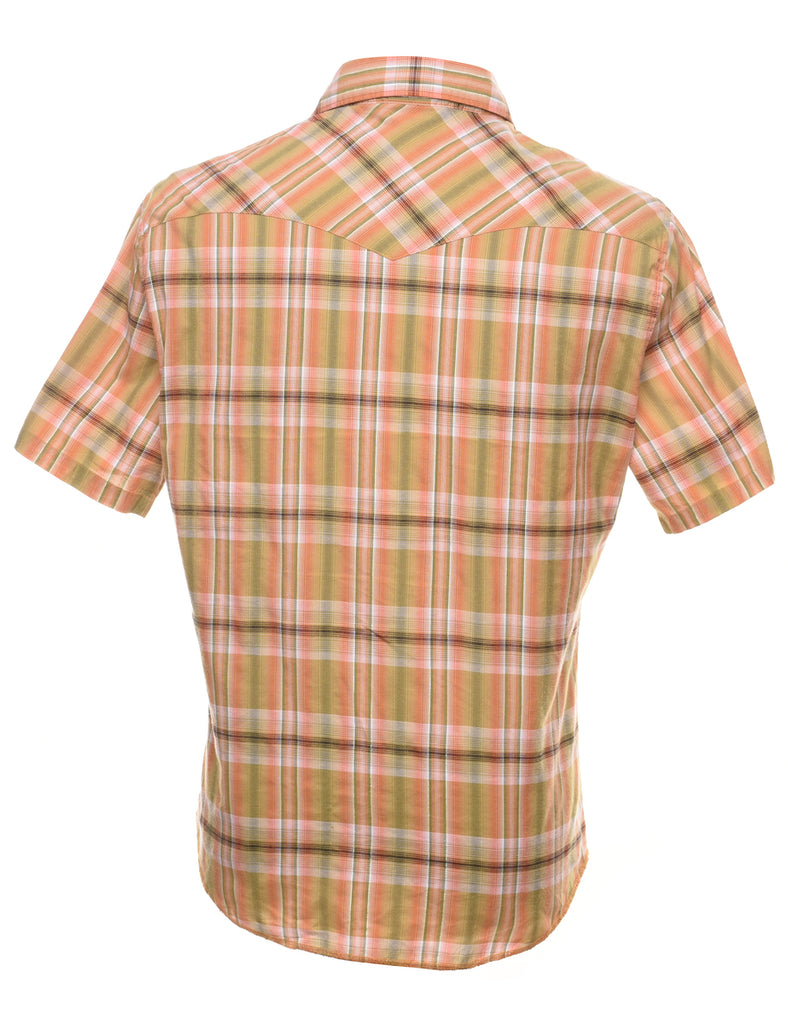 Checked Western Shirt - M