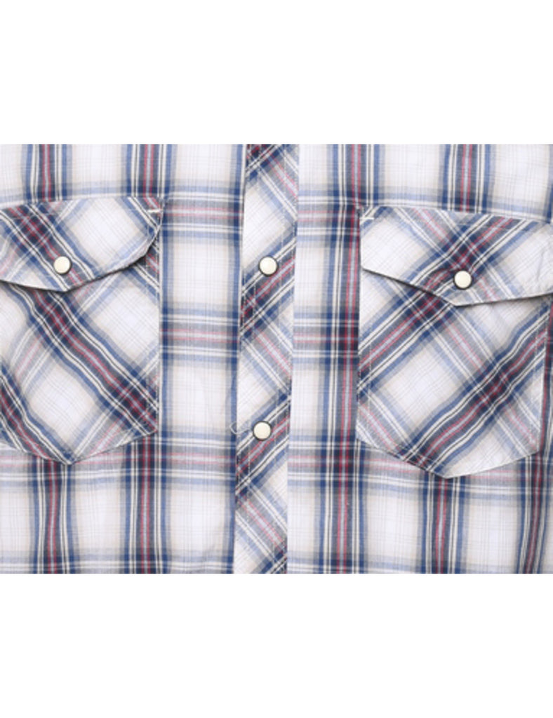 Checked Western Shirt - M