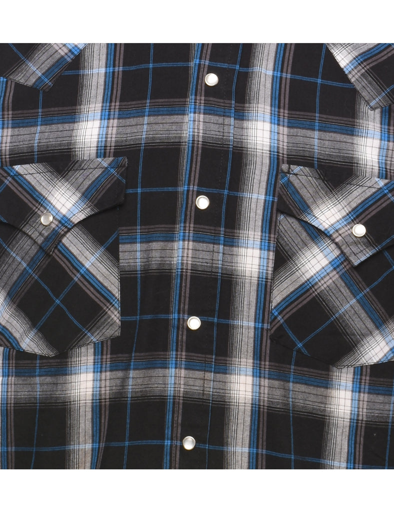 Checked Western Shirt - M