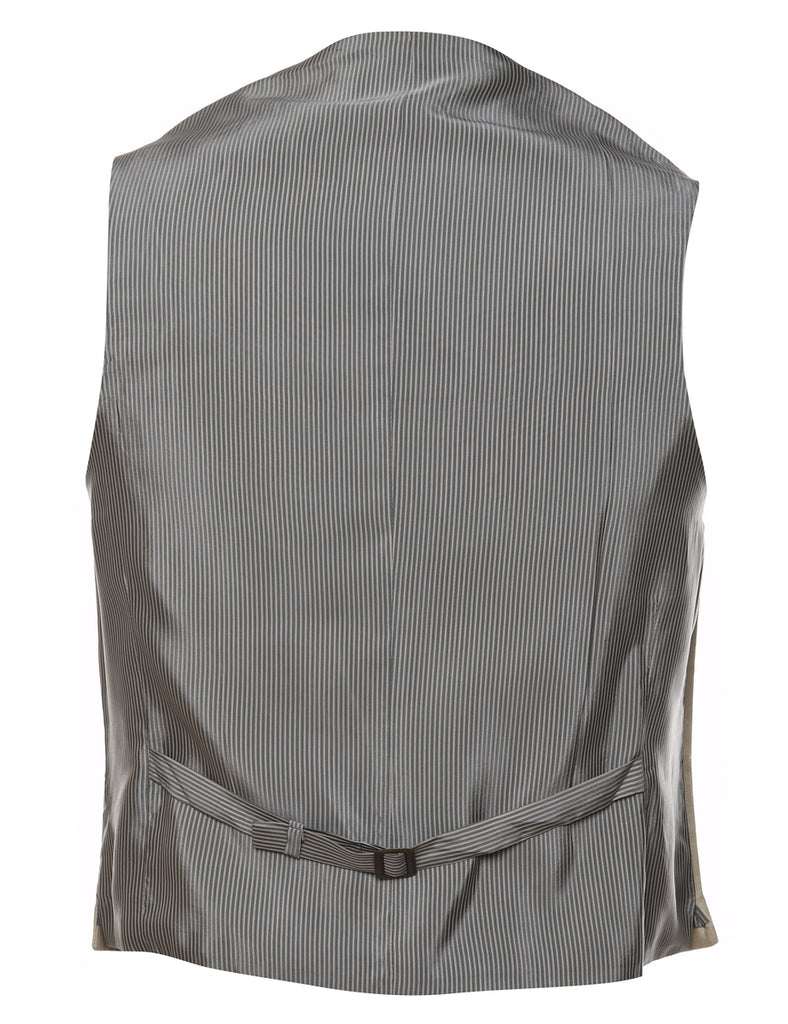 Classic Beige Waistcoat - M