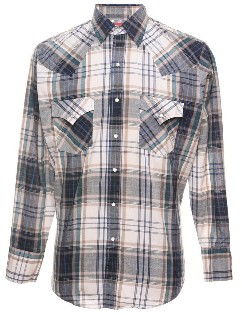 Classic Checked Shirt - M