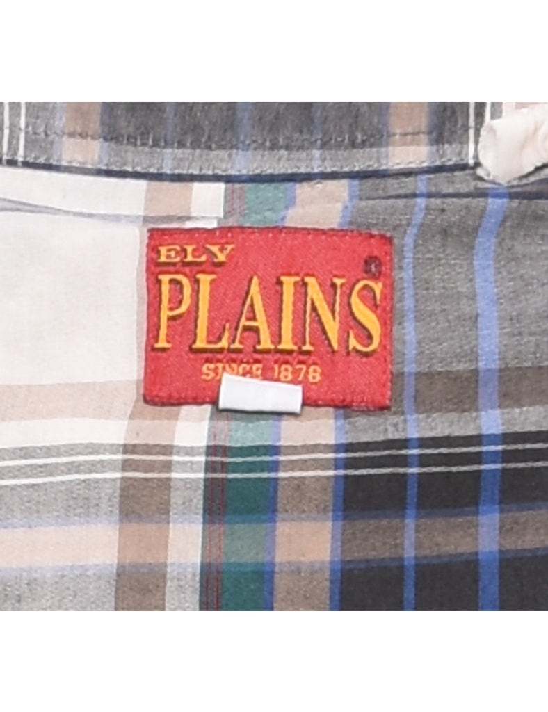 Classic Checked Shirt - M