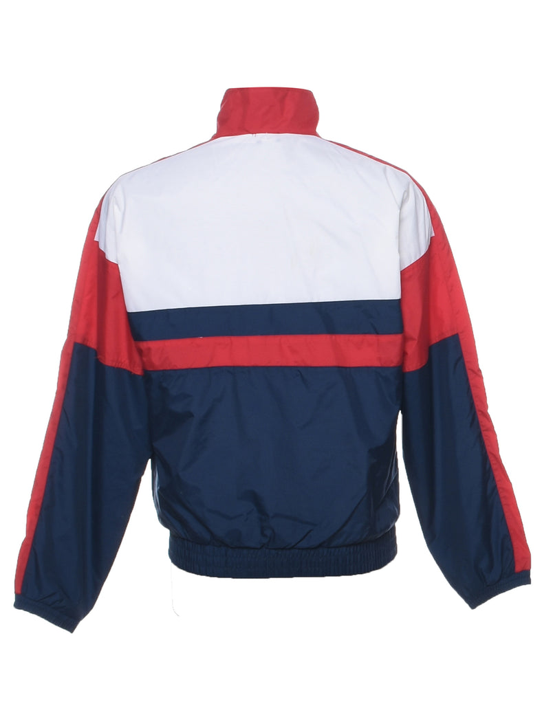 Colour Block Nylon Jacket - S