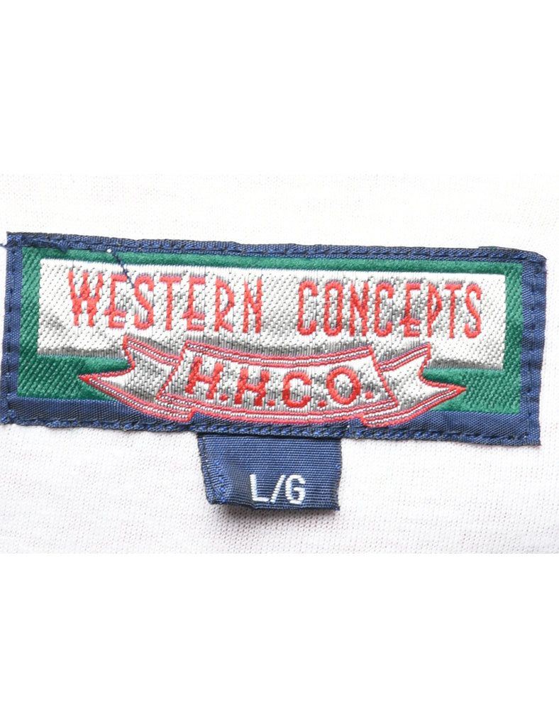 Colour Block Nylon Jacket - L