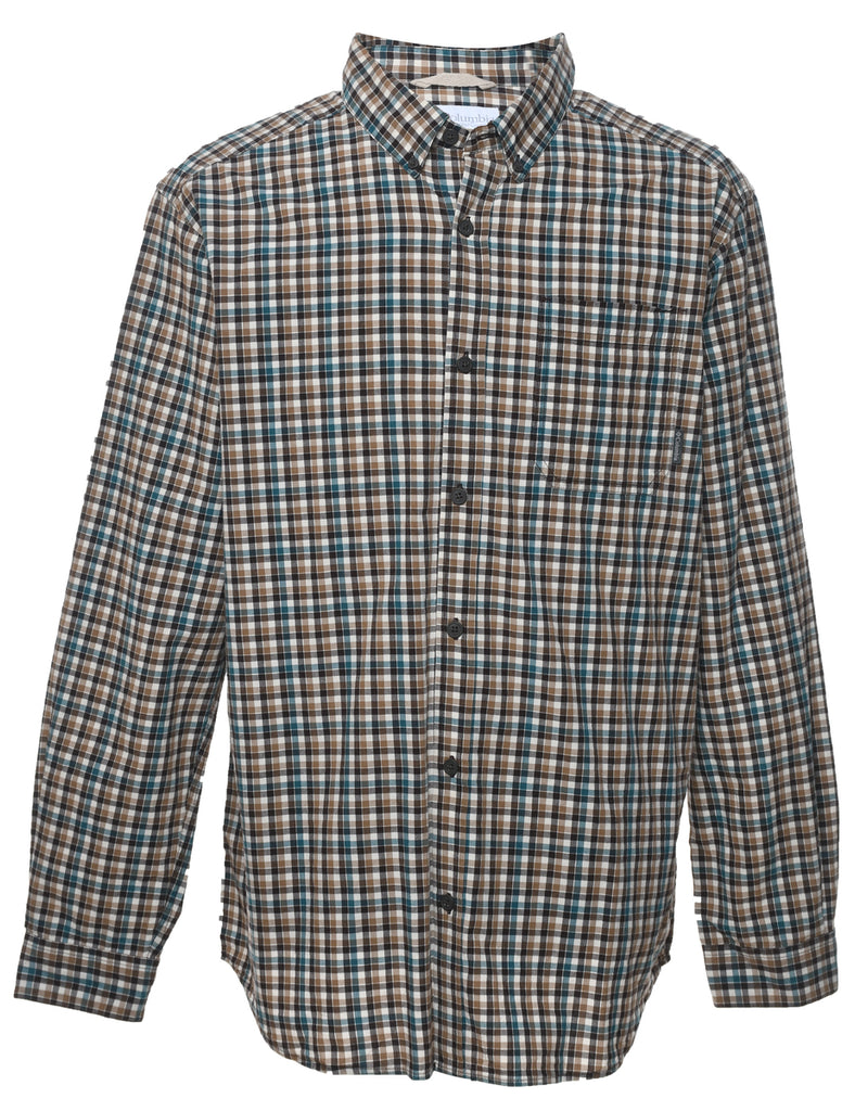 Columbia Checked Shirt - L