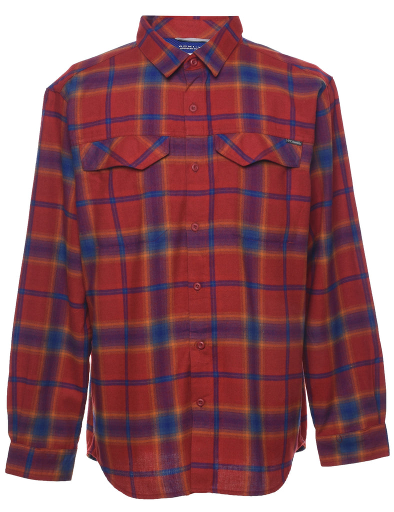 Columbia Checked Shirt - L