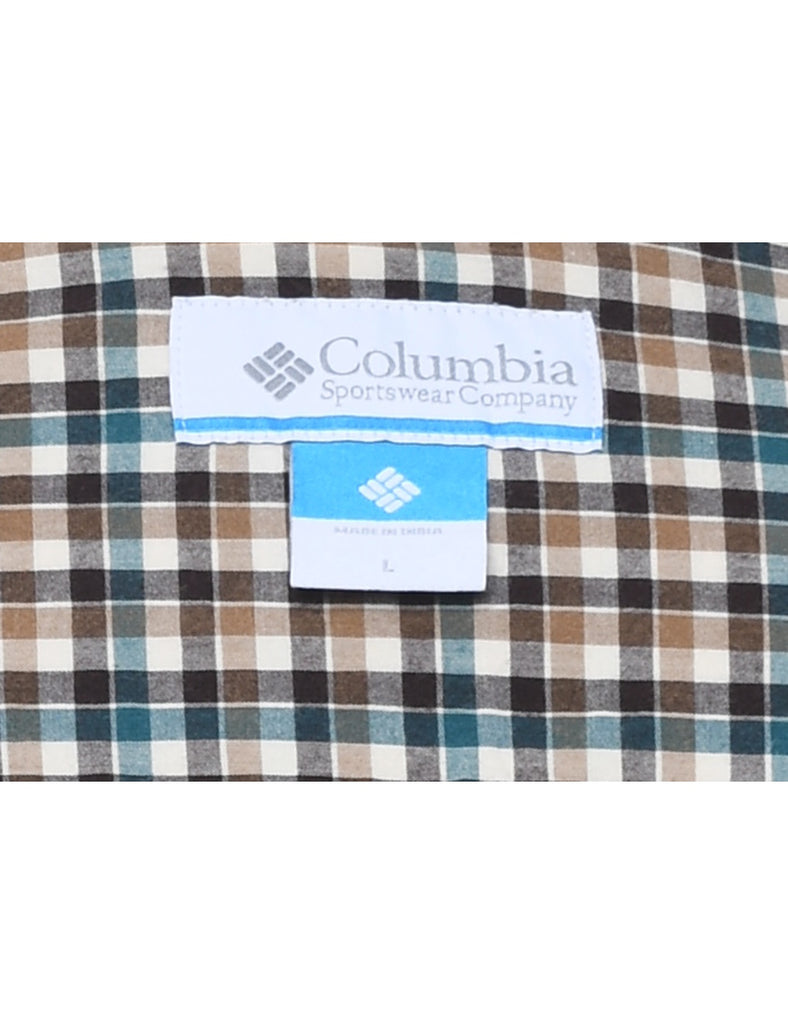 Columbia Checked Shirt - L