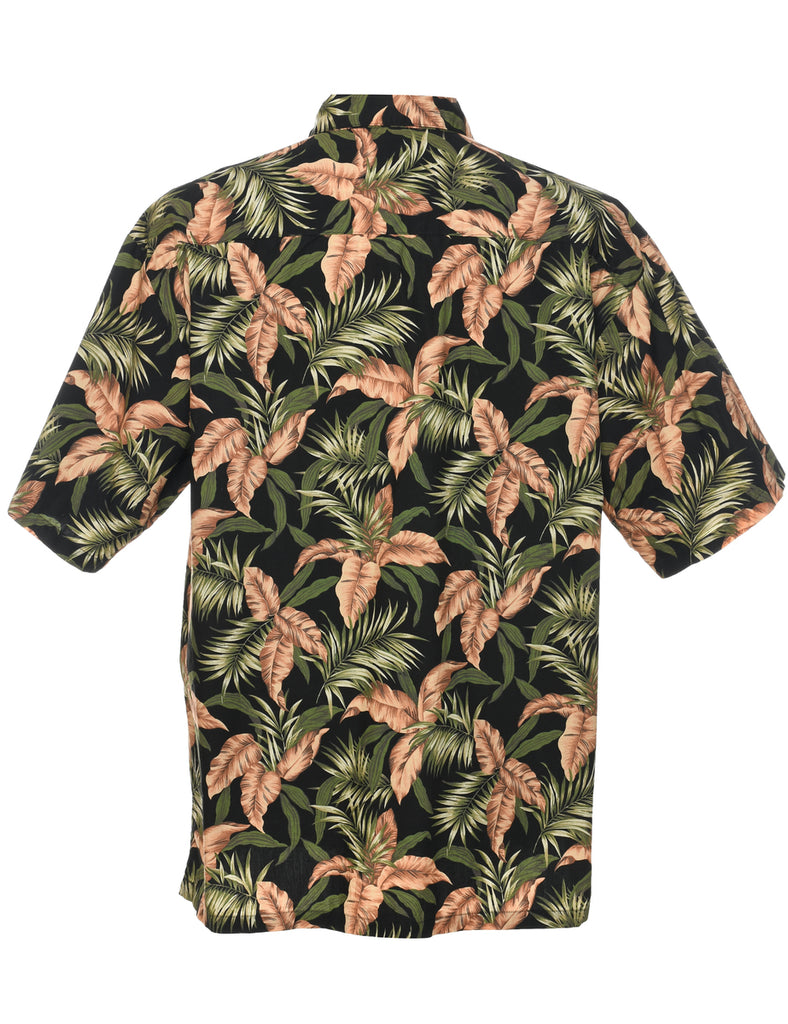 Cooke Street Foilage Hawaiian Shirt - L