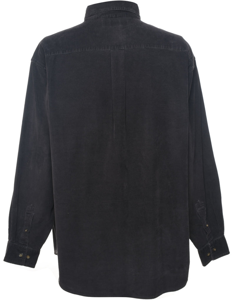 Corduroy Black Shirt - XL