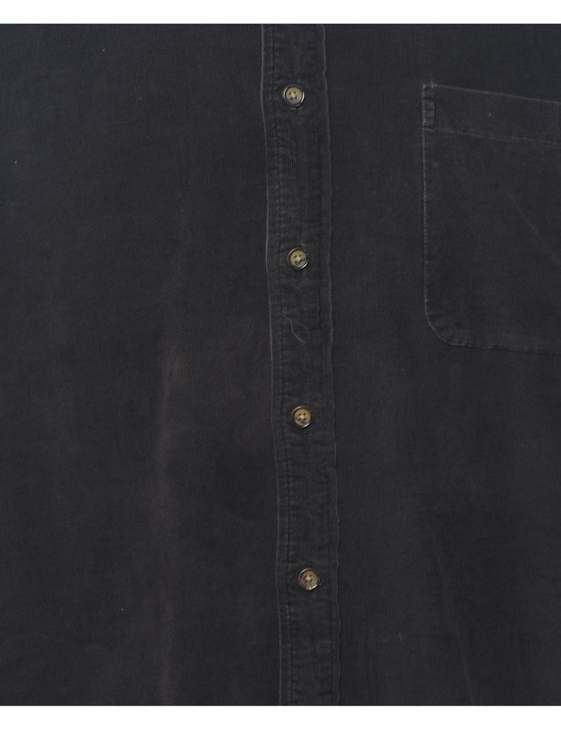 Corduroy Black Shirt - XL