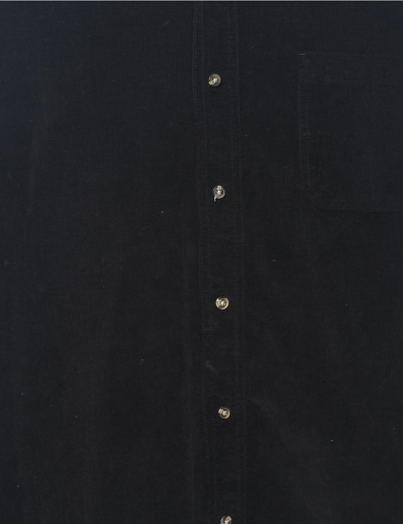 Corduroy Black Shirt - XL