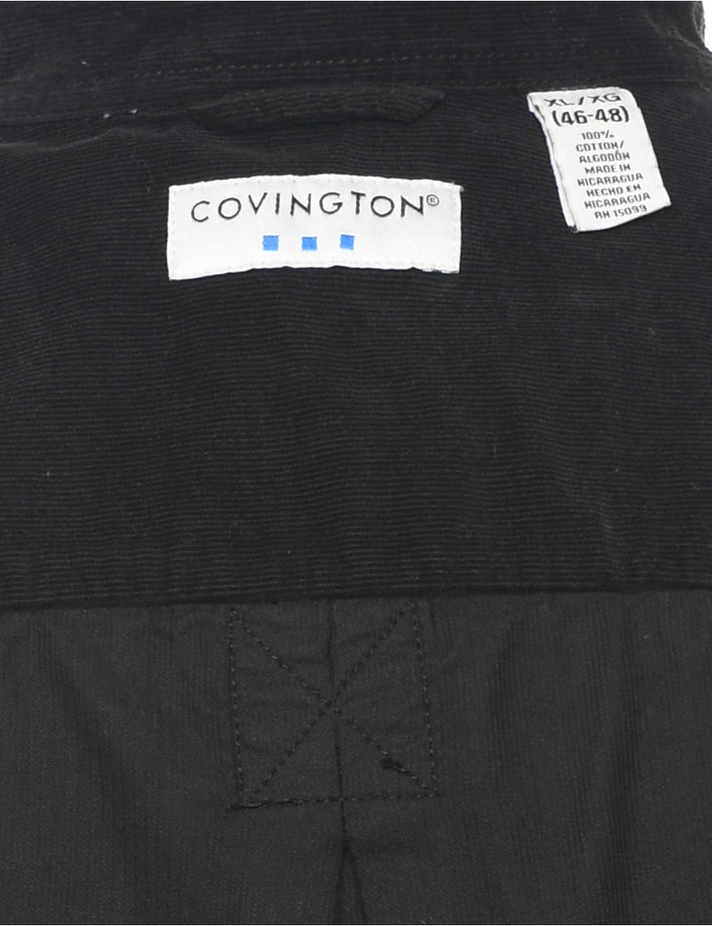 Corduroy Black Shirt - XL