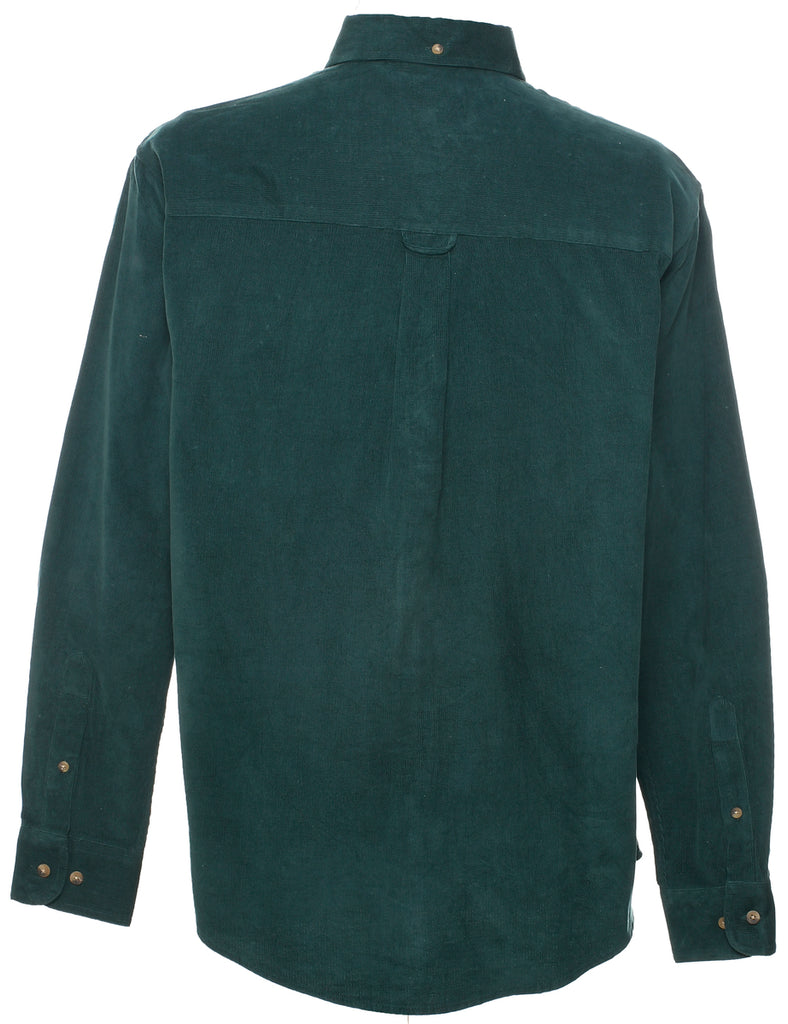 Corduroy Dark Green Shirt - M