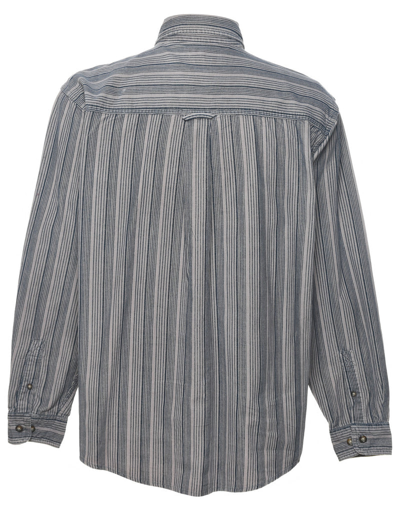 Corduroy Striped Shirt - M