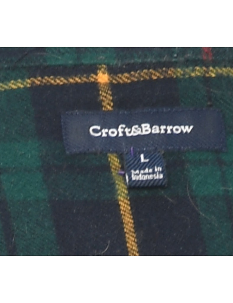 Croft & Barrow Checked Shirt - L