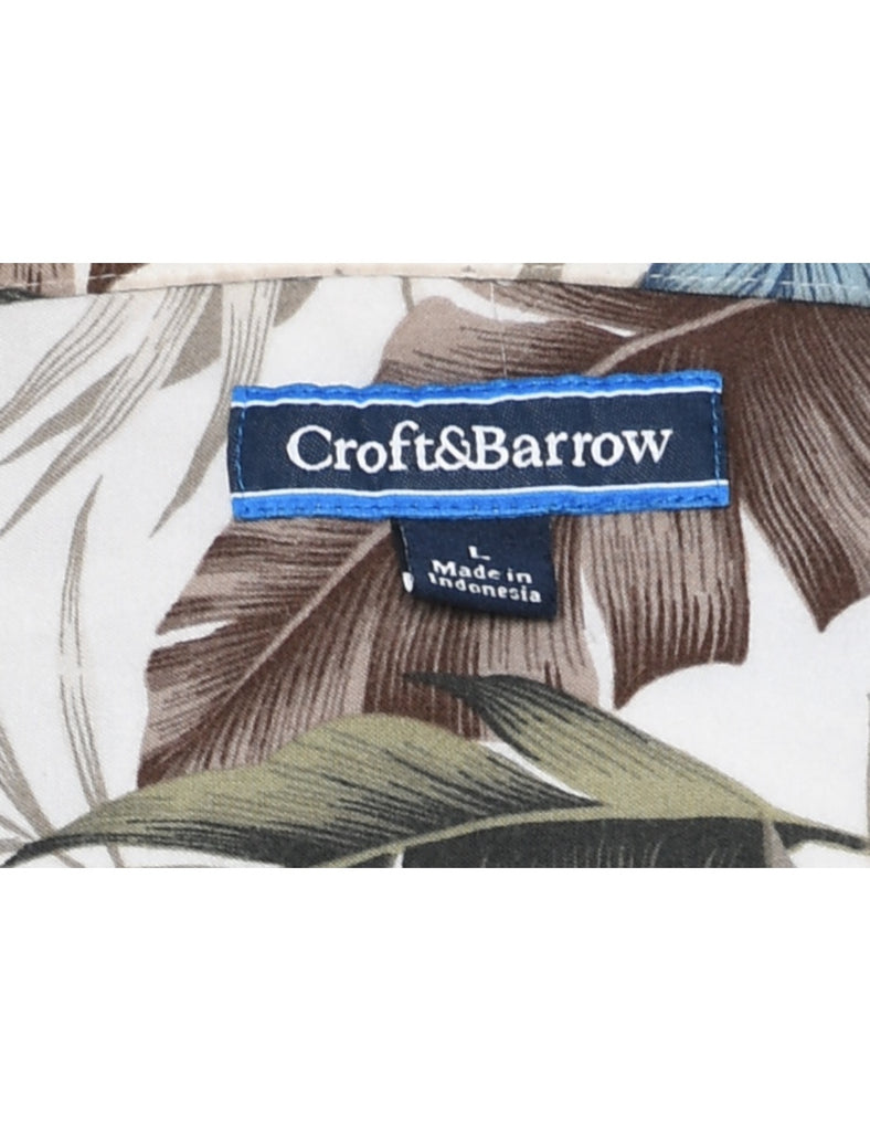 Croft & Barrow Hawaiian Shirt - L