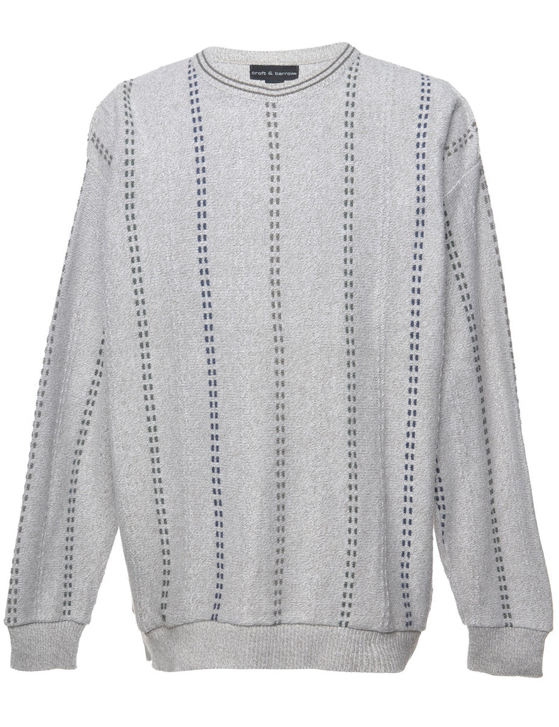 Croft & Barrow Striped Jumper - L