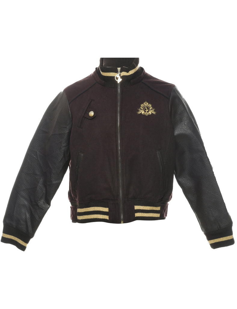 Dark Brown Team Jacket - XL